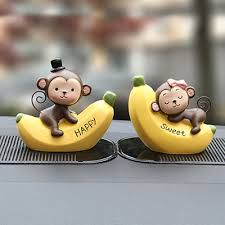Free shipping every day at jcpenney. New Fashion 2 Pieces Banana Monkey Car Decoration Cute Doll Interior Accessories