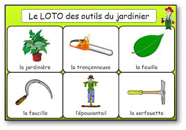 Le Loto Des Outils Du Jardinier Jeu De Bingo Du Jardinage Le Loto Loto Et Bricolage Et Loisirs Creatifs