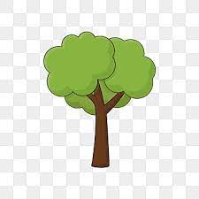 Green Cartoon Forest Material Big Tree Illustration Tree Clipart Tree Clipart Green Cartoon Png And Vector With Transparent Background For Free Download Tree Illustration Cartoon Trees Forest Cartoon