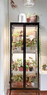 With plastic, you don't have to worry about humidity and warping. How To Build An Ikea Greenhouse Cabinet Decor Geek