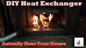 A night shield or guard will keep the heat from the home from escaping up. Make Your Fireplace More Efficient Diy Heat Exchanger Youtube