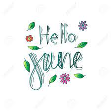 Download a free preview or high quality adobe illustrator ai, eps, pdf and high resolution jpeg versions. Hello June Hand Lettering Calligraphy Greeting Card Royalty Free Cliparts Vectors And Stock Illustration Image 75505900