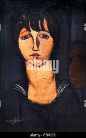 Portrait d'Amedeo Modigliani (1884-1920). Musée : collection privée Photo  Stock