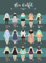How to draw manga volume 22: Closed Casual Outfit Adopts 07 By Rosariy Fashion Design Drawings Drawing Clothes Drawing Anime Clothes