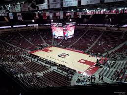 Colonial Life Arena Section 219 South Carolina Basketball