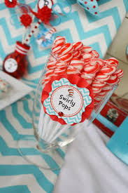 My little angel decorations took these adorable little characters and created a wonderful baby shower for twins!!! Kara S Party Ideas Thing One Thing Two Dr Seuss Twins 1st Birthday Party Planning Ideas