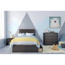 Buy products such as bermuda white twin headboard, night stand, and chest at walmart and save. Get The Grizzly 4 Piece Twin Size Bedroom Set Ebony Black From Homesquare Now Accuweather Shop
