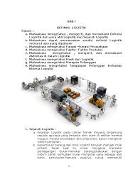 Check spelling or type a new query. Pengantar Logistik