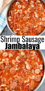 Shrimp Sausage Jambalaya In 2020 Jambalaya Recipe Easy Jambalaya Recipe Shrimp And Sausage Jambalaya