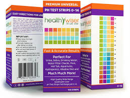 Healthywiser Ph Test Strips 0 14 Universal Strips To Test