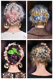 Dolce Gabbana Spring Summer 2014 Hair Details Catwalk Hair Runway Hair Hair Styles 2014