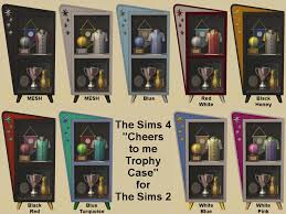 There are several skills in the sims 2 and they all benefit your sims in a number of ways. Theninthwavesims The Sims 2 The Sims 4 Cheers To Me Trophy Case Converted To The Sim 2