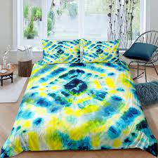 Items 1 to 16 of 55 total. Tie Dye Bedding Set Boho Psychedelic Duvet Cover For Kids Children Teens Adult Hippie Tie Dye Comforter Cover Bohemian Gypsy Bedspread Cover Blue And Yellow Quilt Cover 2 3pcs With Pillowcase Us Twin