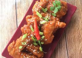 Chicken wings korea (termudah dan juara) sayap ayam (boleh 1/2 kg ayam potong 8) • maizena • tepung terigu / tepung serbaguna • telur • garam secukupnya, bubuk lada hitam secukupnya (optional) • bawang putih (cincang) • saus : Resep Korean Spicy Chicken Wings Ala Fe Dak Gangjeong Anti Gagal Sweetbuyouts