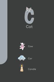 In spanish, the letters b and v sound more similar than they do in english: Amazon Com Alphabet Notebook Letter C For Children 9781658084901 Mostafa Titan Books