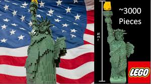 •another parts list in html format with photo of the. Lego Statue Of Liberty 3450 Speed Build Youtube