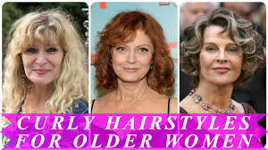The sleek, extraordinarily wavy and curly haircut designs seem to fit every face. Perfect Curly Hairstyles For Older Women Youtube