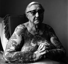 Many tattoo design were once done as a religious practice. History Of Women S Tattoos From Native Americans To Cancer Victims Tatts Instead Of Breast Reconstruction Daily Mail Online