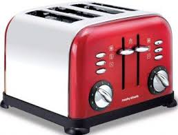Tostapane Morphy Richards Accents 44732 In Acciaio Spazzolato Offre La Possibilita Di Tostare 4 Fette Di Pane Allo Stess Tostapane Bollitore Elettrodomestici