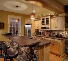 rustic kitchen decorating ideas modern