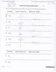 Draw lewis structures for the following covalent compounds copyright © 2007, newton south high school, newton, ma 02459. Lewis Structures Worksheet Ishchemblog