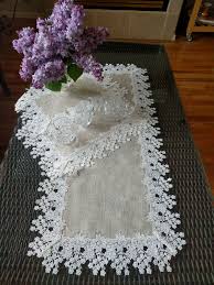 Patterns preceded by an plus sign (+) require free registration (to that particular pattern site, not to crochet pattern central) before viewing. 35 Dresser Flower Lace Neutral Burlap Natural Floral Daisy Doily Dresser Scarf Home Living Linens