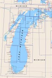 Themapstore Lake Michigan