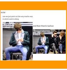 Sometimes Suho Is Manly Like This And Then Other Times Hes Such A Mum Exo Memes Exo Funny Kpop Memes