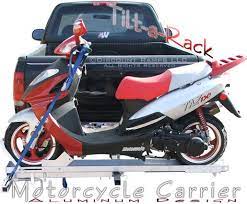 Tilt A Rack Aluminum Tilting Motorcycle Carriers 400 Lb 600 Lb Capacities Motorcycle Carrier Motorcycle Carriers