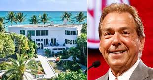 Iconic college coach Nick Saban buys $17m mansion and has Tiger Woods as a  neighbor