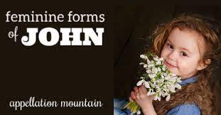 This educational content is not medical or diagnostic advice. Feminine Forms Of John Jane Sian Johannah Appellation Mountain