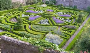 Take into consideration the type of herbs that you wish to grow, their growing size and needs, their compatibility, etc. Parterre Gardening Britannica
