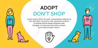 There are plenty of incredible animals out there. Vector Adopt Don T Shop Design Poster With Dog Cat Paw Don T Royalty Free Cliparts Vectors And Stock Illustration Image 114473119