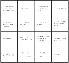 We update our cards to include the. Fixa Eurovision Bingo