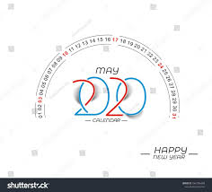 Happy New Year 2020 Calendar New Year Holiday Design Elements For Holiday Cards Calendar Ba Happy New Year 2020 Holiday Symbols Social Media Design Graphics