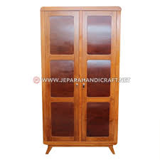 Bisa pesan dengan ukuran lebih besar/3 pintu model siding ataupun model 5 pintu sesuai kebutuhan anda dengan harga spesial untuk anda. Jual Lemari Pakaian Minimalis Jati Convex Jepara Terbaru