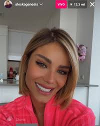 En su último live, Aleska...