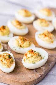 Place eggs in a single layer in a saucepan and cover with enough water so there's 1 ½ inches of water above the eggs. Tasty Deviled Egg Recipes You Didn T Know You Needed
