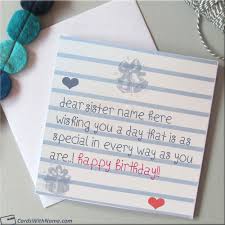 Pin On Happy Birthday Wishes Card With Name Maker
