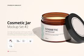 Download Cosmetic Jar Mockup Set 2 On Behance