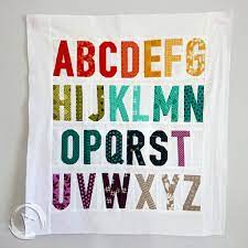 If you buy from a link, we may earn a commission. Alphabet Paper Piecing Pattern Amarar Creacions