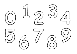 Das erstellen eines perfekten lebenslaufs ist die. Zahlen Malvorlage Malvorlagen Zahlen Vorlagen Lettering