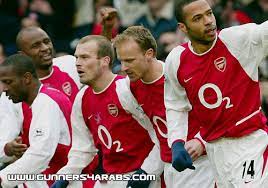 نجح الجيل الذهبي لأرسنال فى تحقيق دوري اللاهزيمة موسم 2004/2003 ليكون النادى الوحيد فى إنجلترا الذي يحقق هذا الإنجاز، بقيادة المدرب السابق آرسين فينجر. Ø¨Ø±Ù…Ù†ØºÙ‡Ø§Ù… Ø³ÙŠØªÙŠ 0 3 Ø£Ø±Ø³Ù†Ø§Ù„ Ø§Ù„Ø§Ù‡Ø¯Ø§Ù 2003 2004 Ø§Ù„Ø¬ÙˆÙ„Ø© Ø§Ù„Ø«Ø§Ù„Ø« Ø¹Ø´Ø± Ø´Ø¨ÙƒØ© Ø£Ø±Ø³Ù†Ø§Ù„ Ø§Ù„Ø¹Ø±Ø¨ÙŠØ©