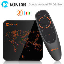 Android Tv 7 1 Os Amlogic S905w 2gb16gb Streaming Box Google Player Store Netflix Youtube Stalker Vontar V1 Android Tv Google Voice Google Tv