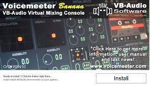 Voicemeeter banana es una aplicación que sirve para grabar y editar . Voicemeeter Banana Setup Tutorial Technium