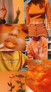 Pin By Ansell On Disenos Para Fotos Yellow Aesthetic Pastel Orange Aesthetic Orange Wallpaper