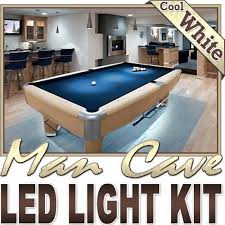 Biltek 16 4 Ft Cool White Man Cave Bar Pool Table Led Lighting Strip Dimmer Remote Wall Plug 110v S Theatre Room Game Room Basement White Led Lights
