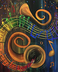 As a teenager, santana began performing in tijuana strip clubs, inspired by the american rock & roll and blues music of artists like b.b. The Art Of Music Painting By Adam Santana