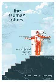 The Truman Show Alternative Movie Poster Original Etsy The Truman Show Movie Posters Minimalist Film Poster Design