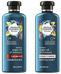 Amazon Com Herbal Essences Bio Renew Argan Oil Of Morocco Repair Shampoo And Conditioner 3 38 Oz E Herbal Essences Argan Oil Of Morocco Conditioner Herbalism